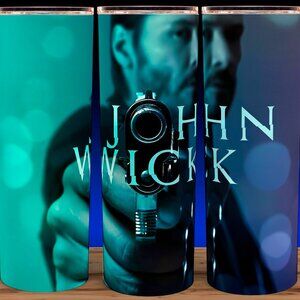 John Wick Action Movie Cup Mug Tumbler 20oz